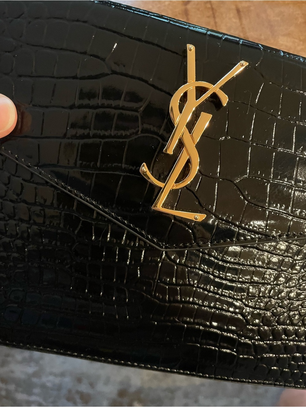 YSL Uptown Clutch - Picture 2 of 12